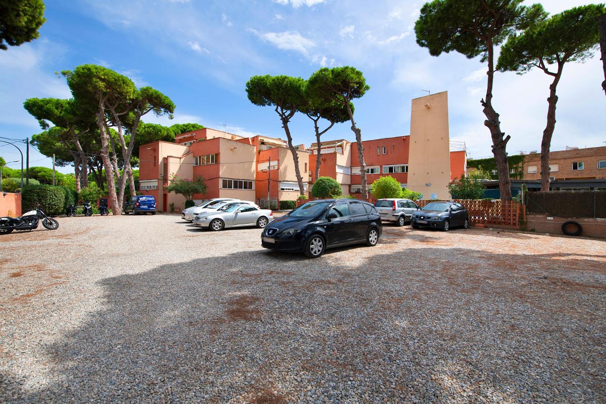 Encantador apartamento en la playa Castelldefels Exterior foto